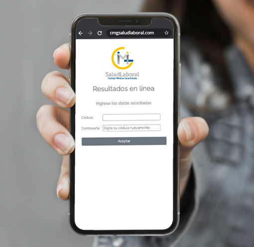 Resultados en línea CMG Salud Laboral Resultados en línea CMG Salud Laboral